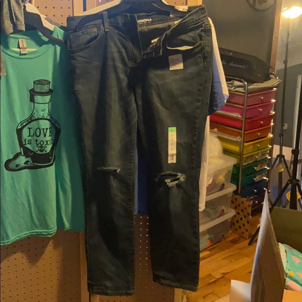 Men’s jeans brand new size 34-30 slim fit - Picture 1 of 4